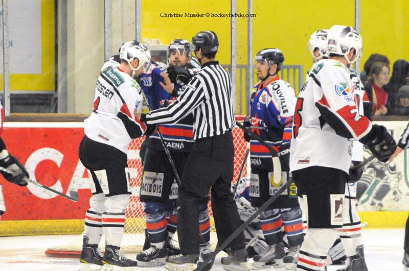 Photo hockey match Caen  - Brianon 