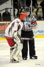 Photo hockey match Caen  - Cergy-Pontoise le 24/01/2009