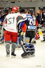 Photo hockey match Caen  - Cergy-Pontoise le 24/01/2009