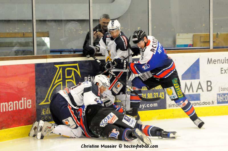 Photo hockey match Caen  - Grenoble 