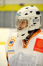 Photo hockey match Caen  - Montpellier  le 08/11/2008