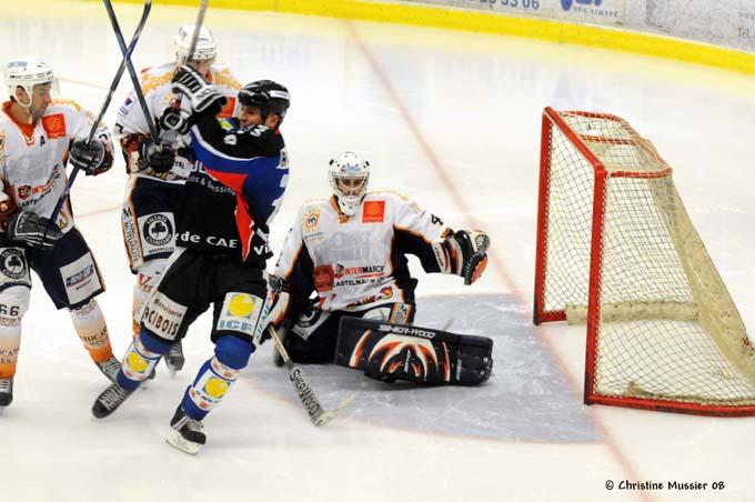Photo hockey match Caen  - Montpellier 