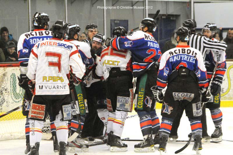 Photo hockey match Caen  - Morzine-Avoriaz