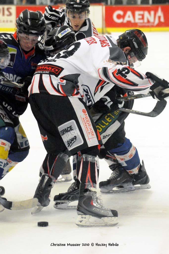 Photo hockey match Caen  - Mulhouse