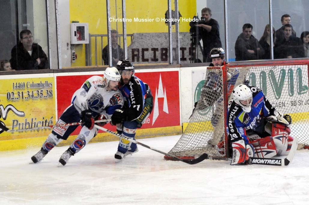 Photo hockey match Caen  - Reims