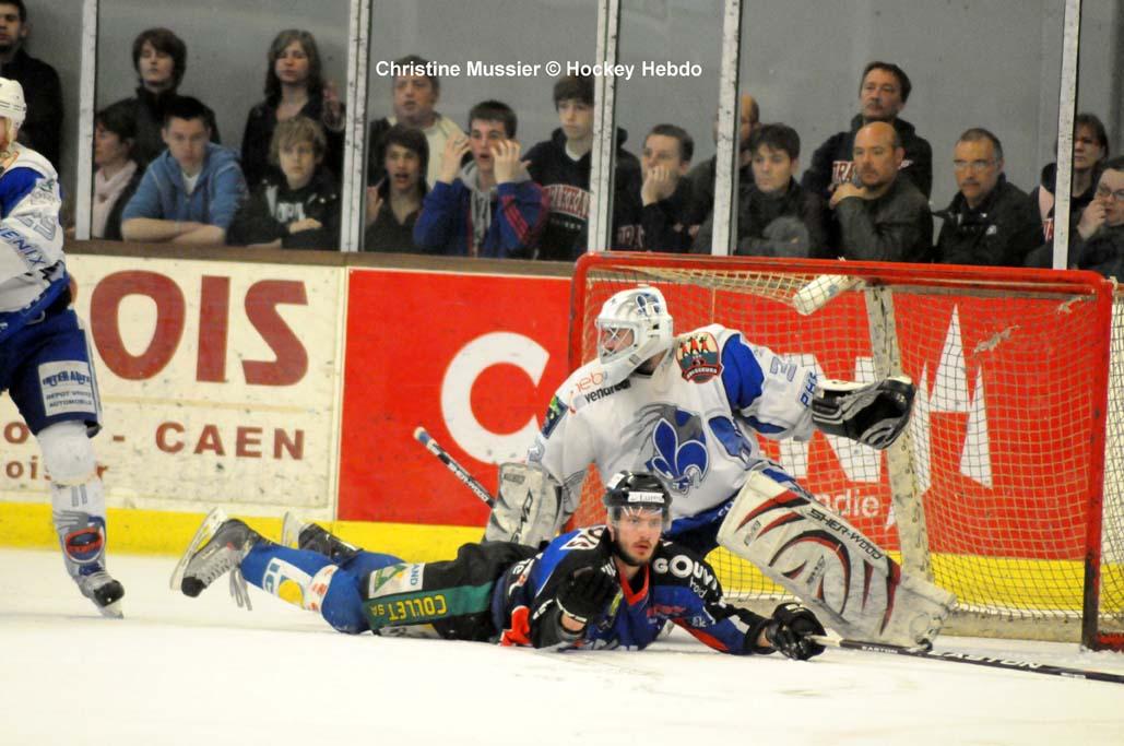 Photo hockey match Caen  - Reims