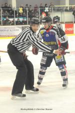Photo hockey match Caen  - Rouen le 21/12/2010