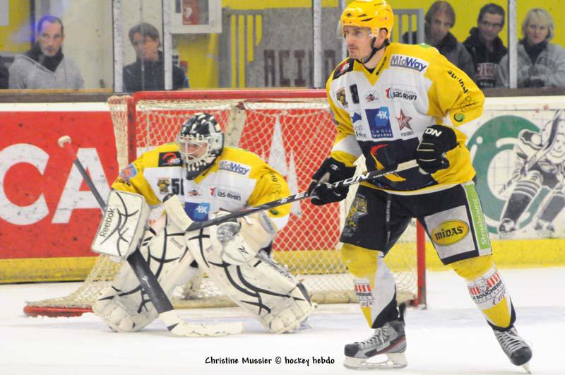 Photo hockey match Caen  - Strasbourg 