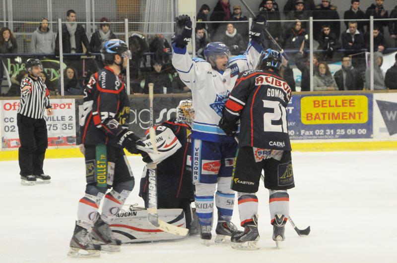 Photo hockey match Caen  - Villard-de-Lans