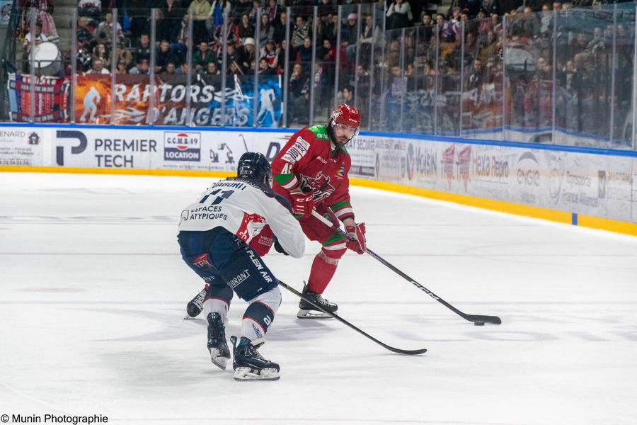Photo hockey match Cardiff - Angers 