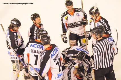 Photo hockey match Cergy-Pontoise - Caen 