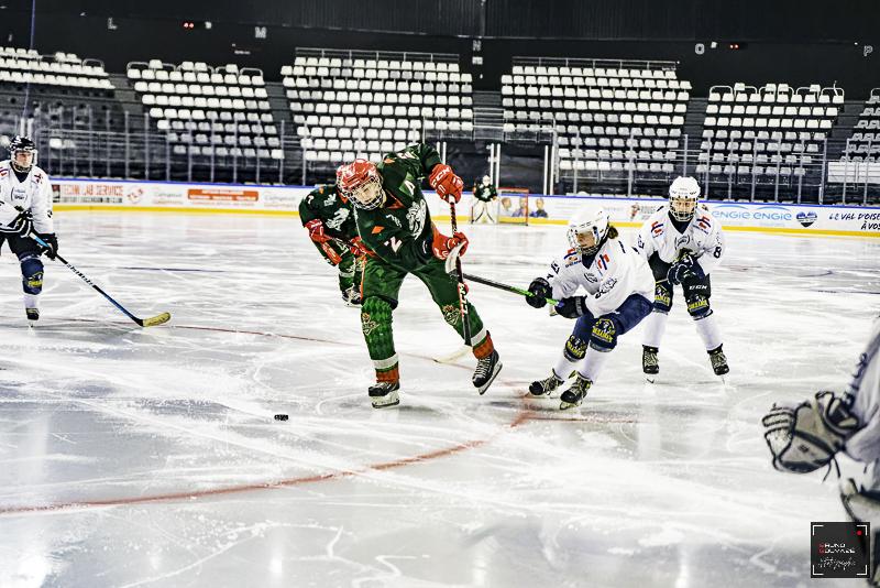 Photo hockey match Cergy-Pontoise / Fminin - Dunkerque mineur / Fem.