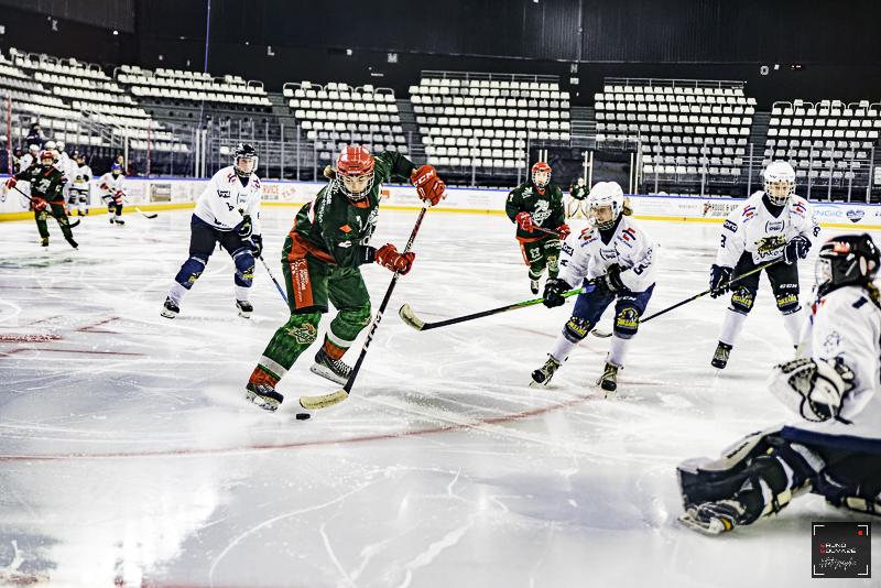 Photo hockey match Cergy-Pontoise / Fminin - Dunkerque mineur / Fem.