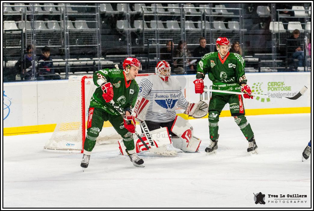 Photo hockey match Cergy-Pontoise - Paris (FV)