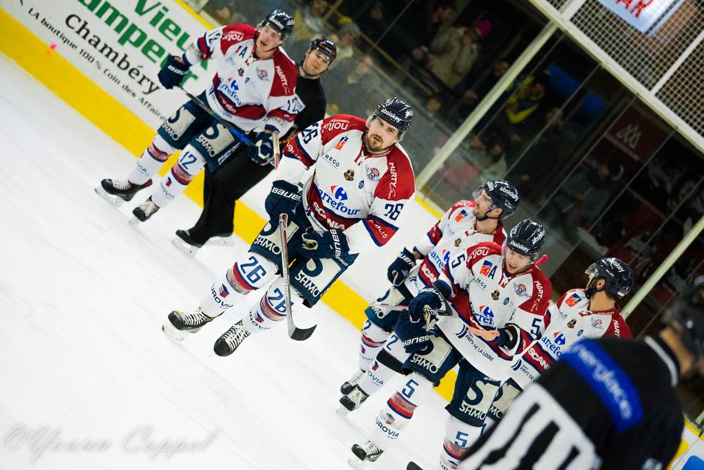 Photo hockey match Chamonix  - Angers 