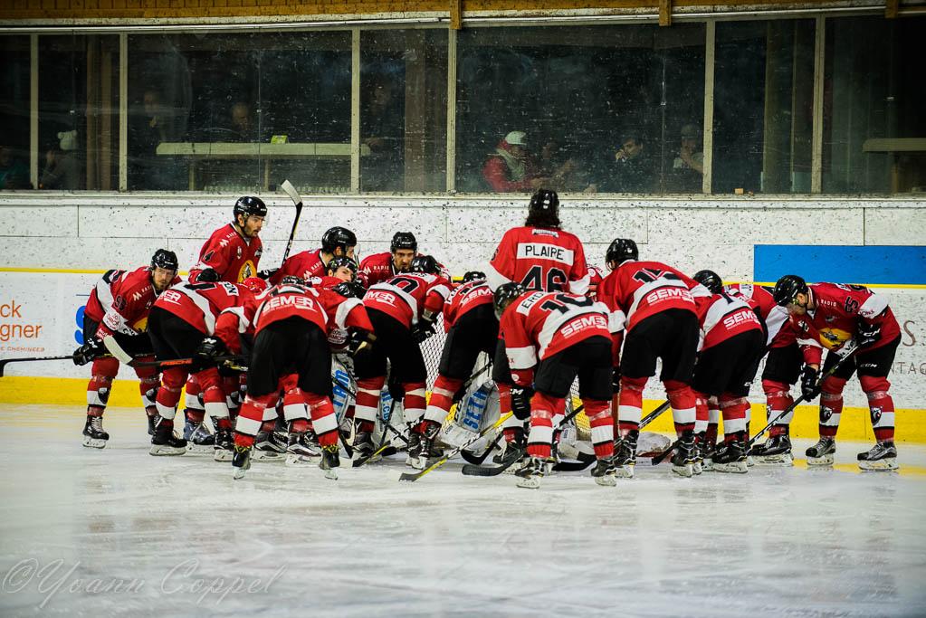 Photo hockey match Chamonix  - Bordeaux