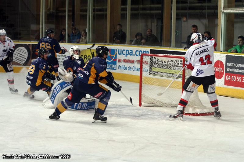 Photo hockey match Chamonix  - Brianon 