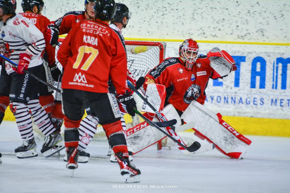 Photo hockey match Chamonix  - Brianon 