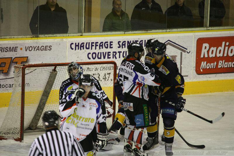 Photo hockey match Chamonix  - Caen 