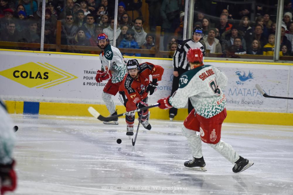 Photo hockey match Chamonix  - Cergy-Pontoise