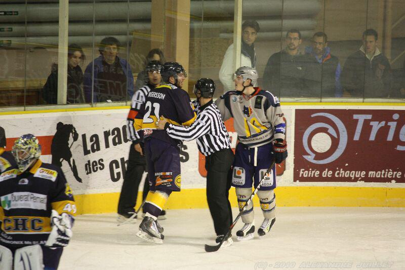 Photo hockey match Chamonix  - Grenoble 