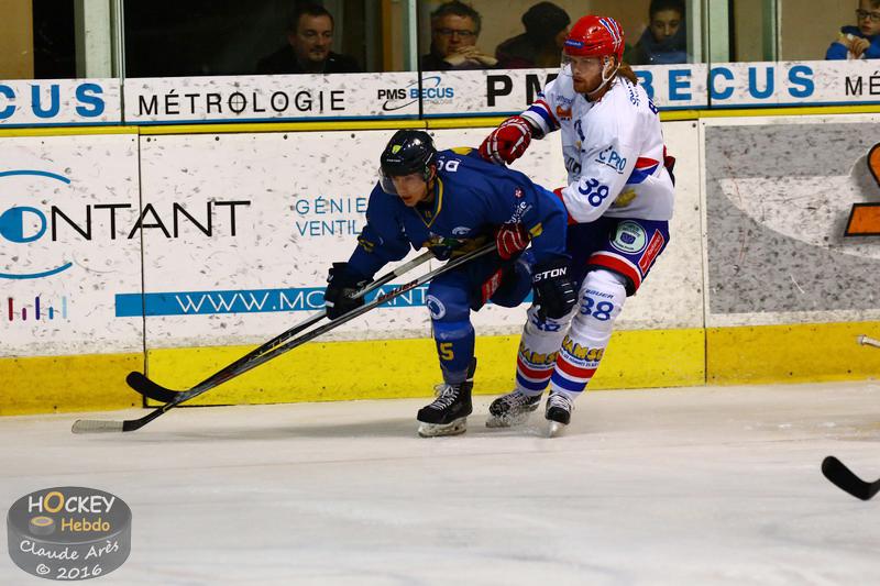 Photo hockey match Chamonix  - Lyon