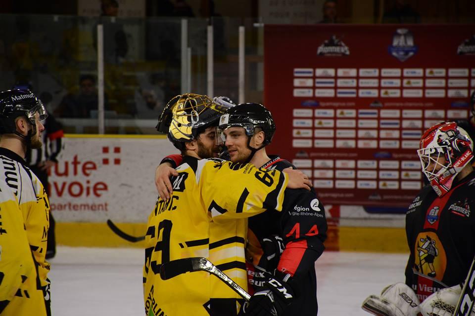 Photo hockey match Chamonix  - Rouen