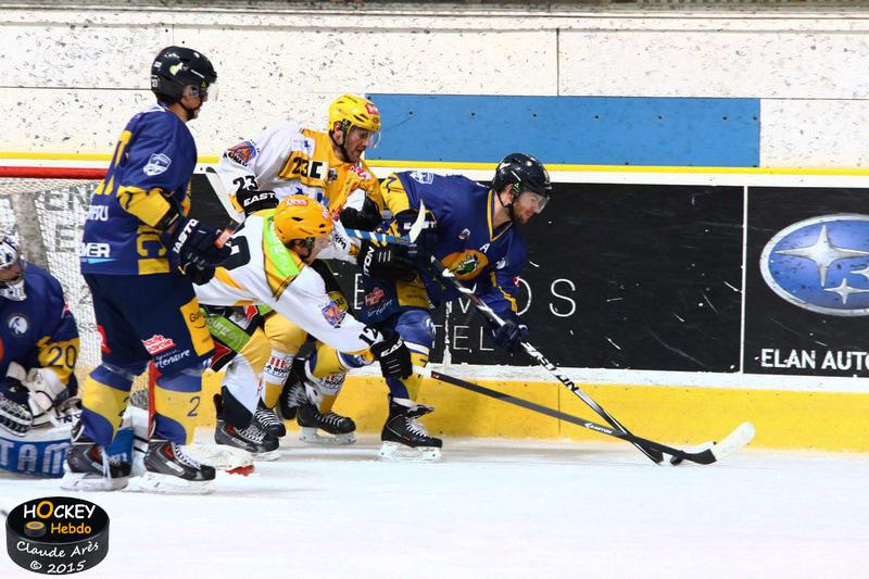Photo hockey match Chamonix  - Strasbourg 