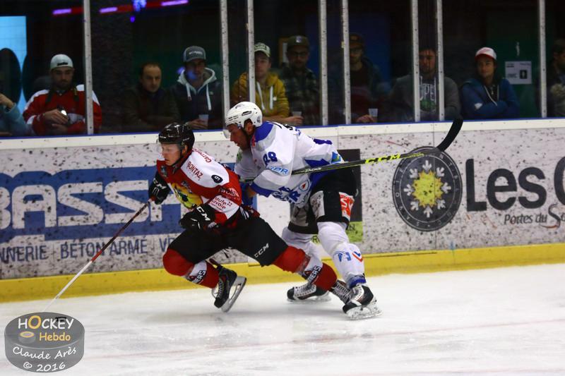 Photo hockey match Chamonix / Morzine - Courchevel-Mribel-Pralognan