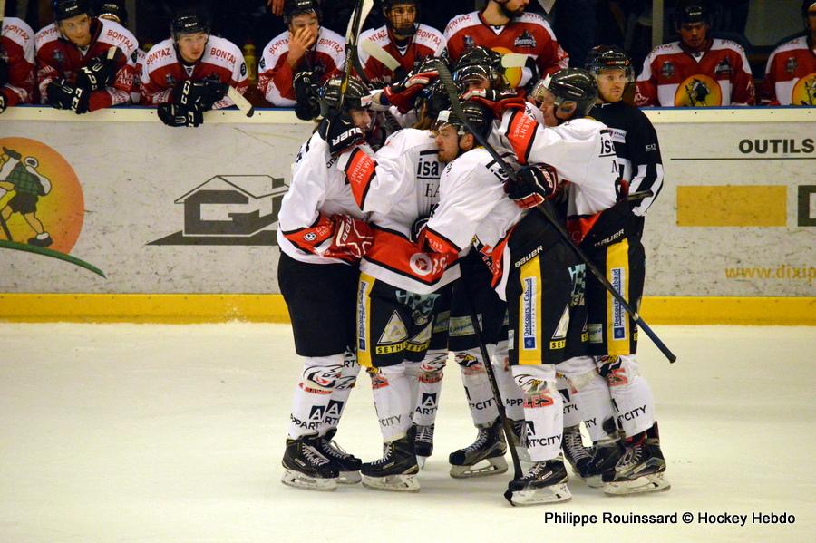 Photo hockey match Chamonix / Morzine - Nice