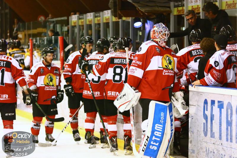 Photo hockey match Chamonix / Morzine - Strasbourg 