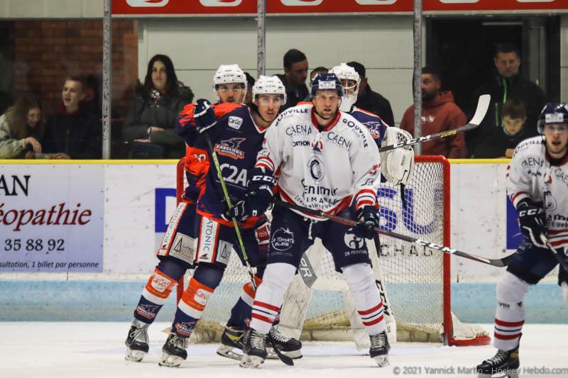 Photo hockey match Clermont-Ferrand - Caen 