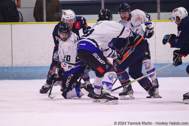 Photo hockey match Clermont-Ferrand - Courchevel-Mribel-Pralognan