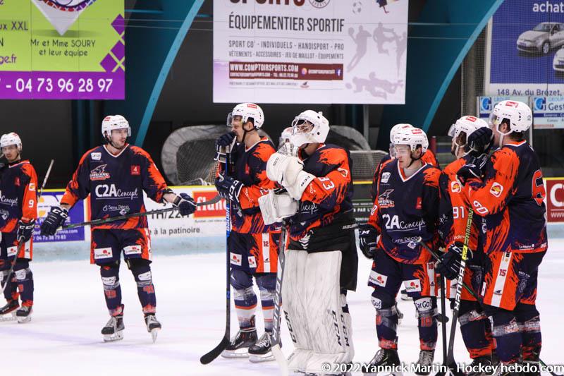 Photo hockey match Clermont-Ferrand - Strasbourg 