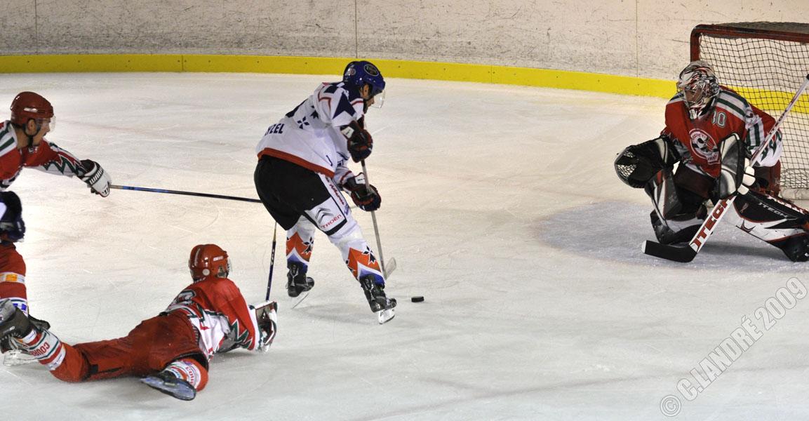Photo hockey match Courbevoie  - Brest 