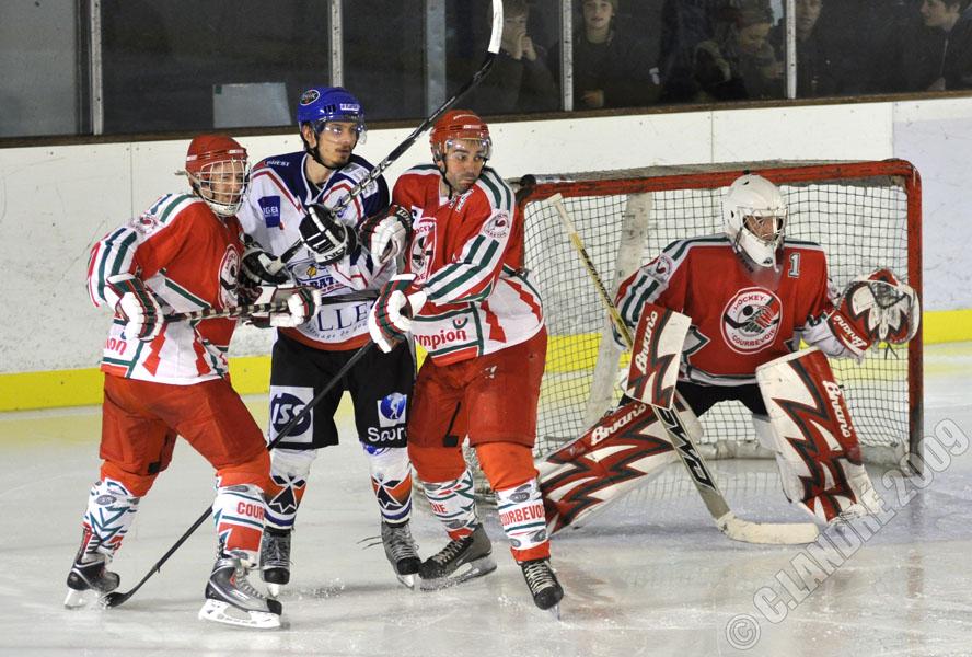 Photo hockey match Courbevoie  - Brest 
