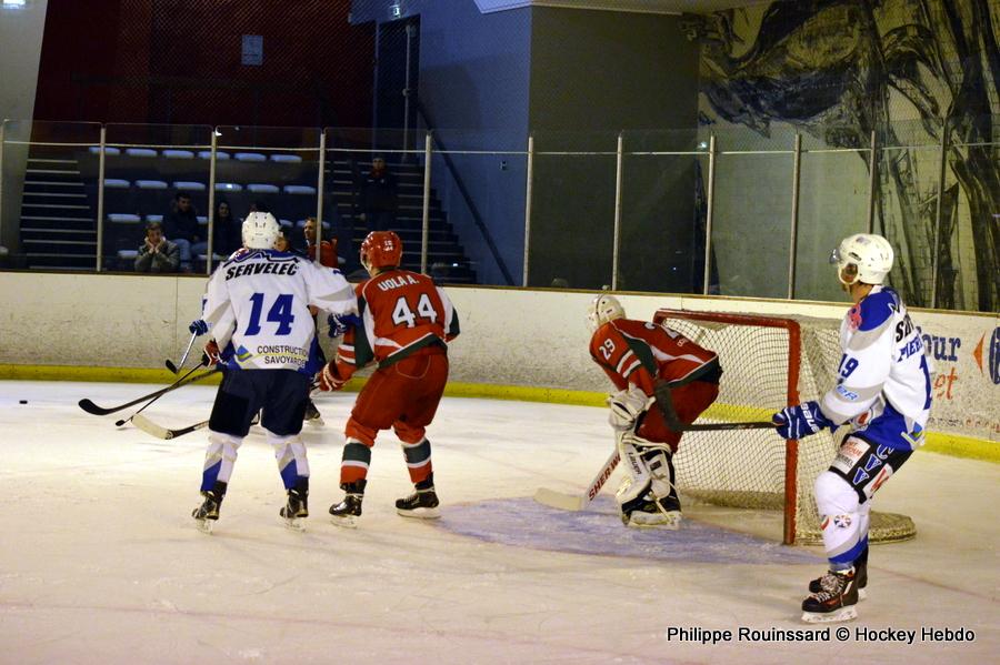 Photo hockey match Courbevoie  - Courchevel-Mribel-Pralognan