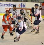 Photo hockey match Courbevoie  - Nice le 18/12/2010