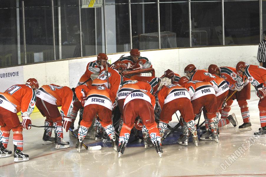 Photo hockey match Courbevoie  - Toulouse-Blagnac