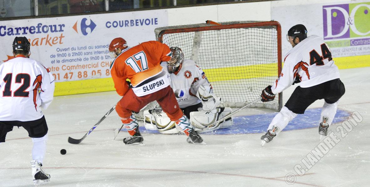Photo hockey match Courbevoie  - Toulouse-Blagnac