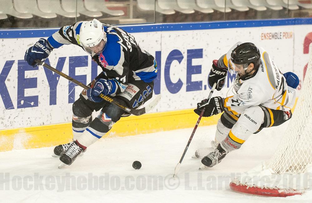 Photo hockey match Courchevel-Mribel-Pralognan - Brest 