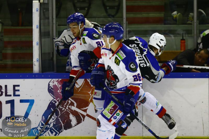 Photo hockey match Courchevel-Mribel-Pralognan - Mulhouse
