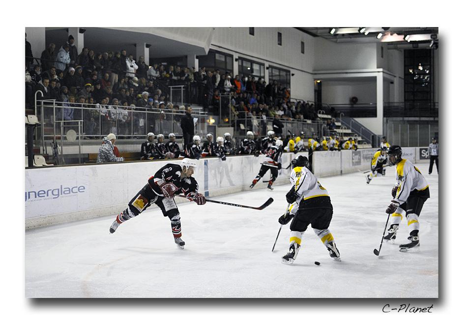 Photo hockey match Courchevel-Mribel-Pralognan - Rouen II
