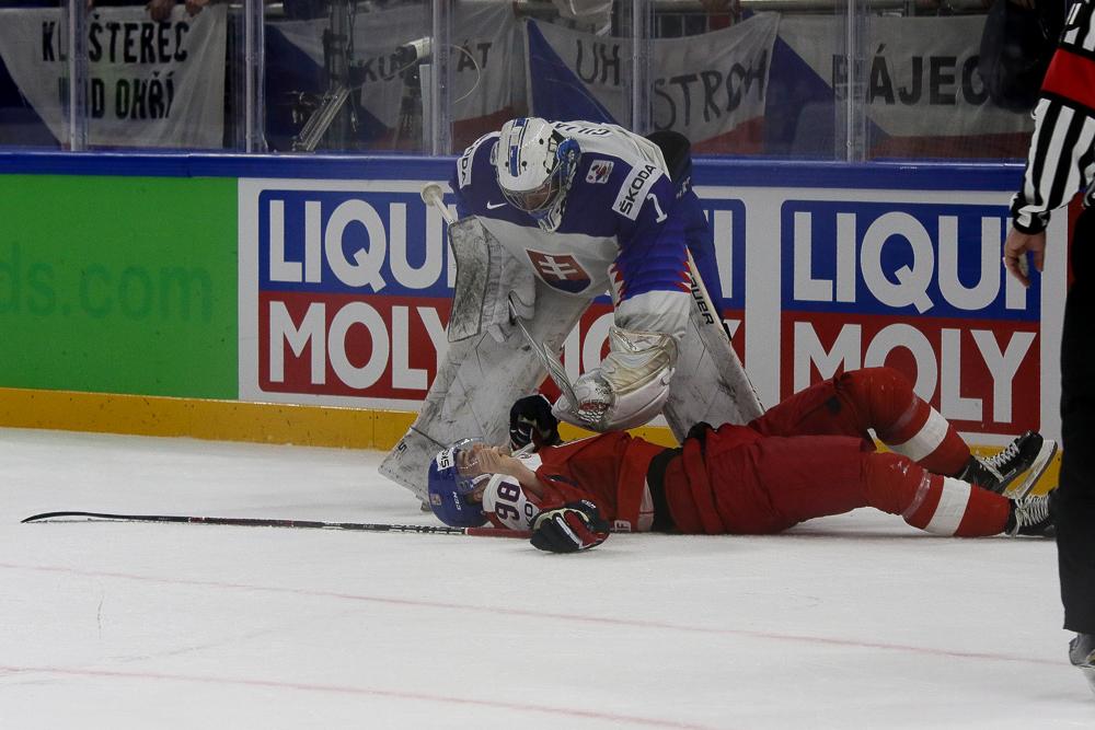 Photo hockey match Czech Republic - Slovakia