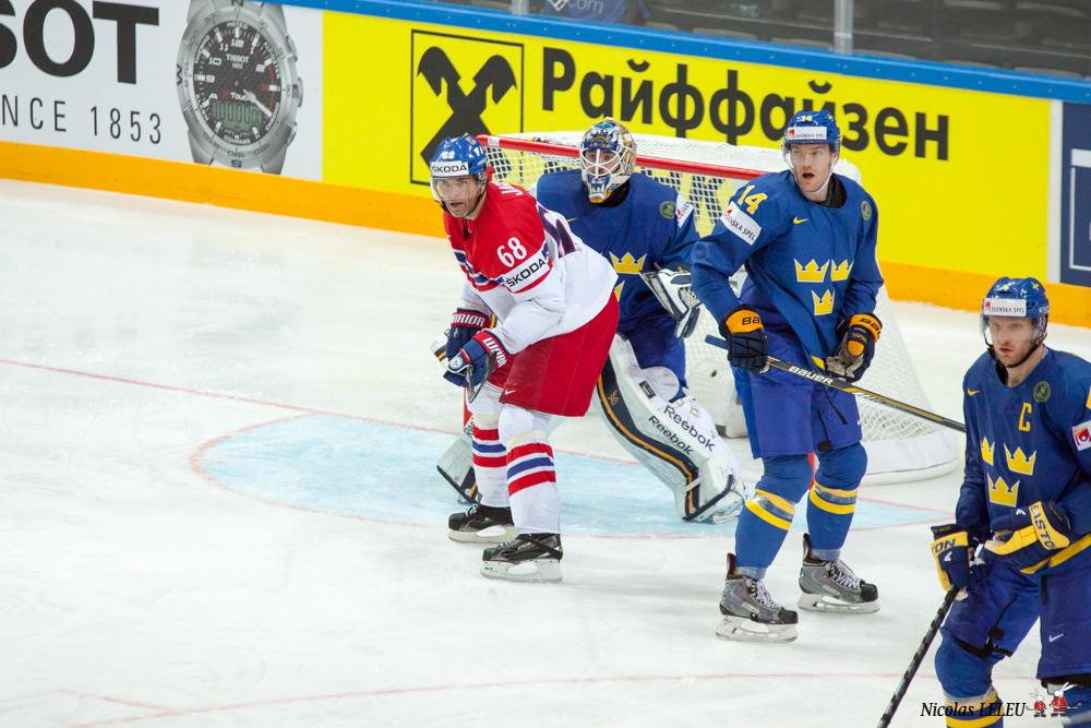 Photo hockey match Czech Republic - Sweden