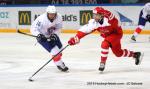 Photo hockey match Denmark - France le 18/04/2019