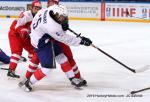 Photo hockey match Denmark - France le 18/04/2019