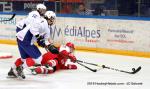 Photo hockey match Denmark - France le 18/04/2019