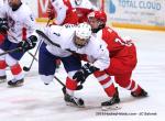 Photo hockey match Denmark - France le 18/04/2019