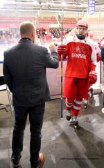 Photo hockey match Denmark - France le 18/04/2019